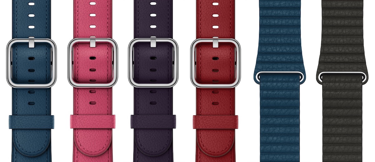 apple watch leather bands fall 2017