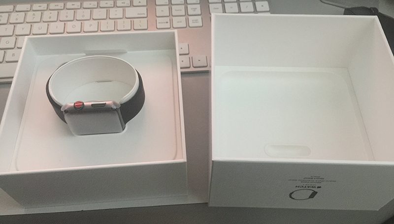 apple watch series 3 unbox