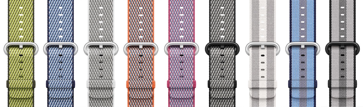 apple watch woven nylon fall 2017