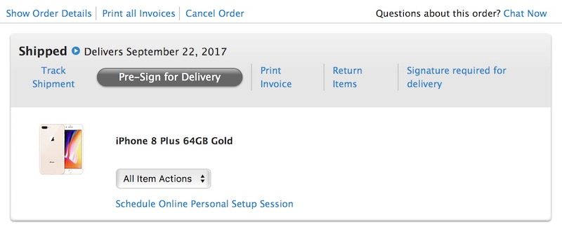 iphone 8 order status 800