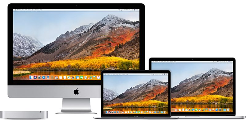 macos high sierra trio