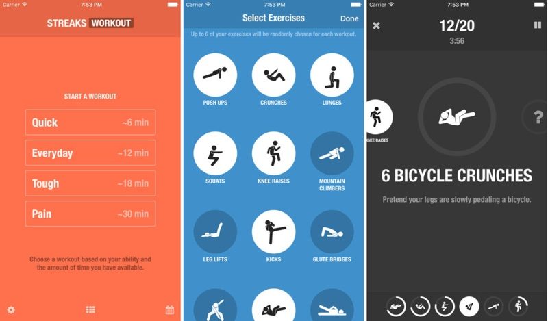 Fitness App Streaks Workout Available For Free As Apple S