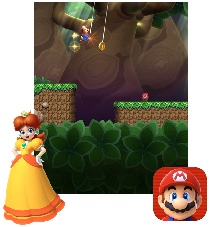 super mario run princess daisy