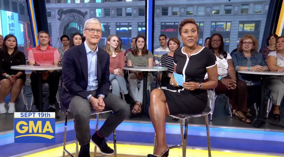 tim cook gma