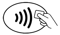 contactless symbol