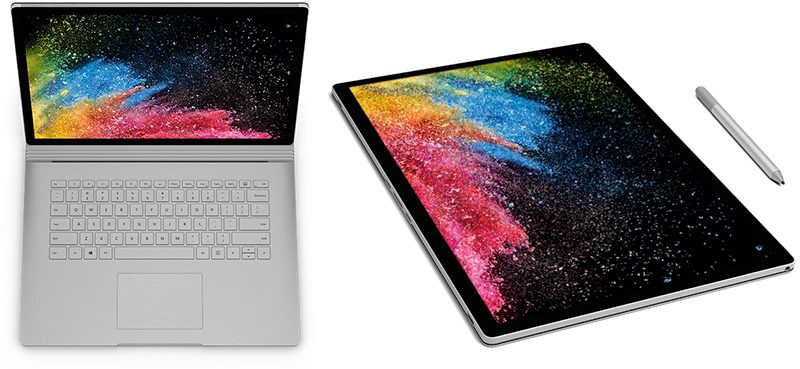 surface book 2 duo