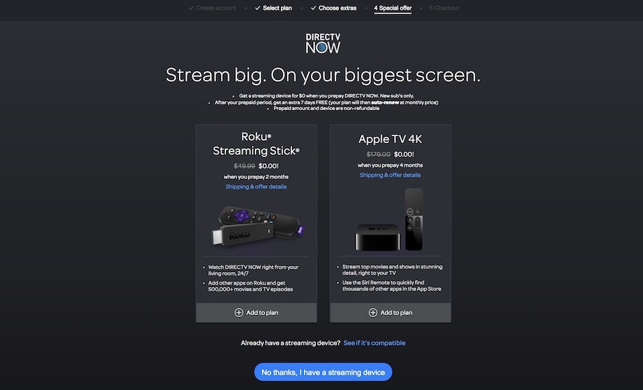 DTVNOW apple tv