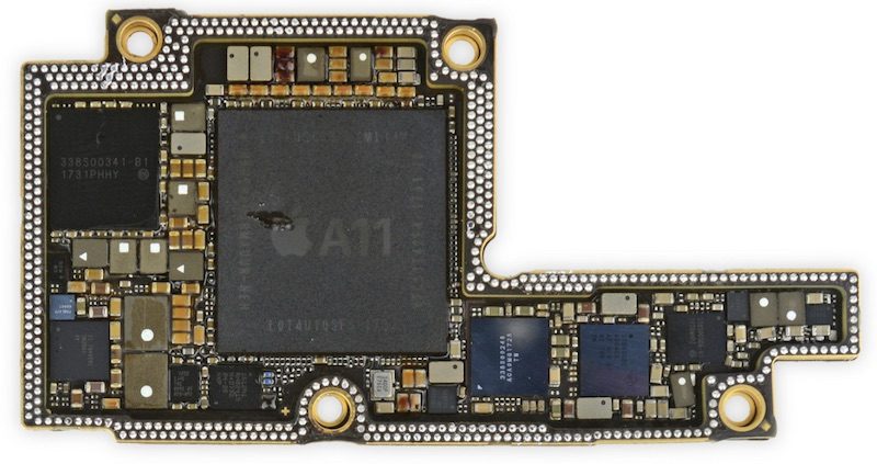 a11 bionic iphone x teardown