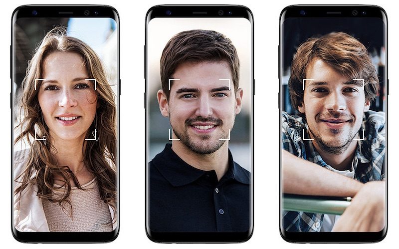 galaxy s8 facial recognition