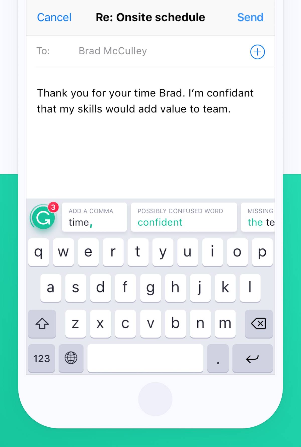 grammarly ios keyboard