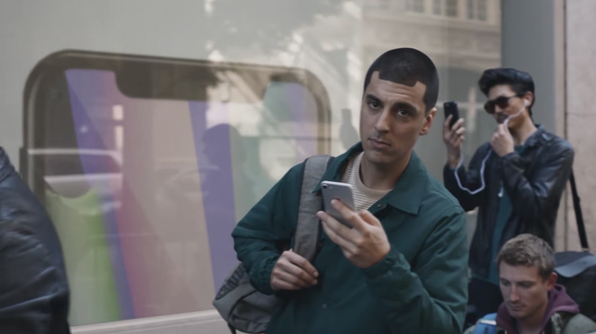 samsung ad iphone x 2