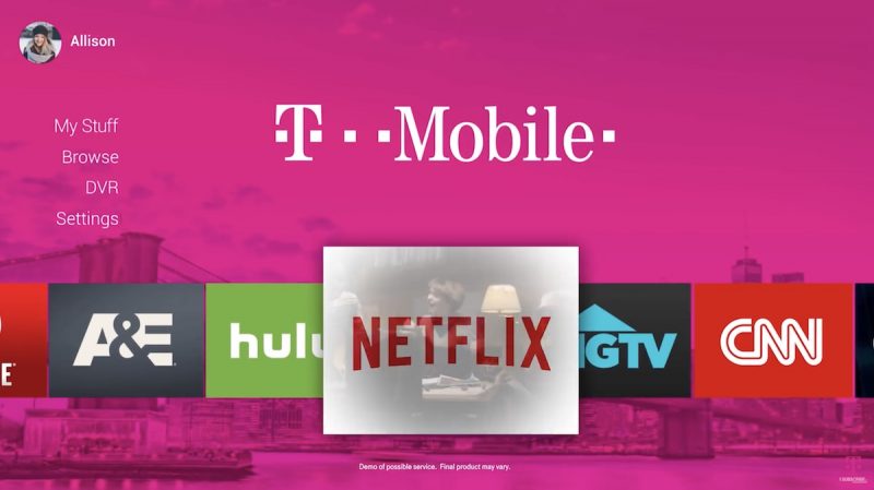 t mobile tv