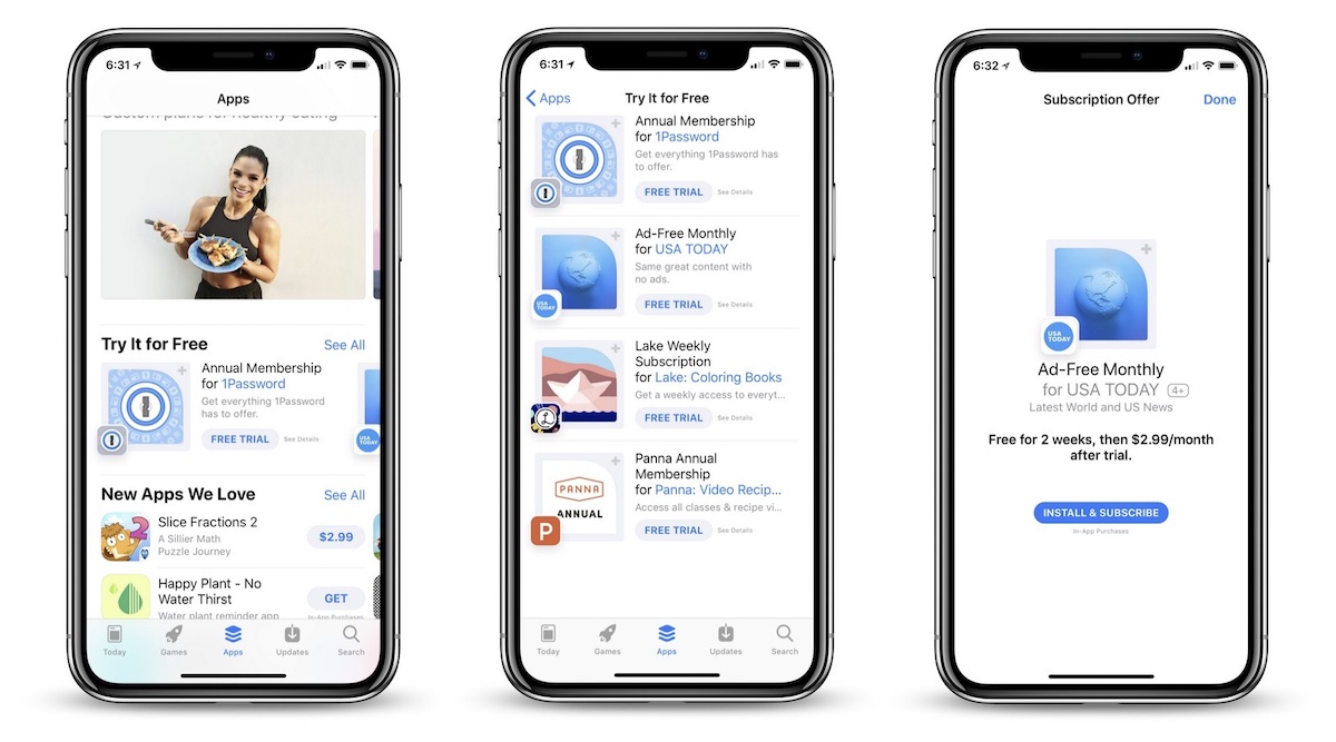 Download Apple Promotes Subscription-Based Apps With Free Trials in the App Store - MacRumors