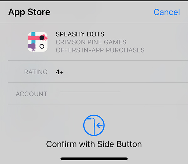 appstoreconfirmwithsidebutton