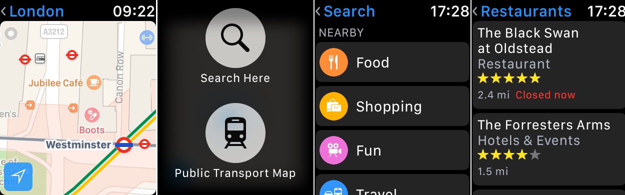 maps app force touch