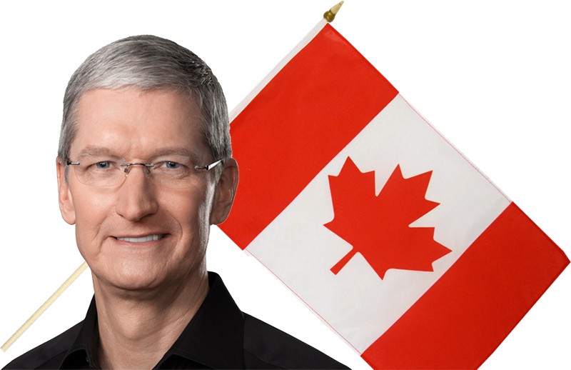 tim cook canada