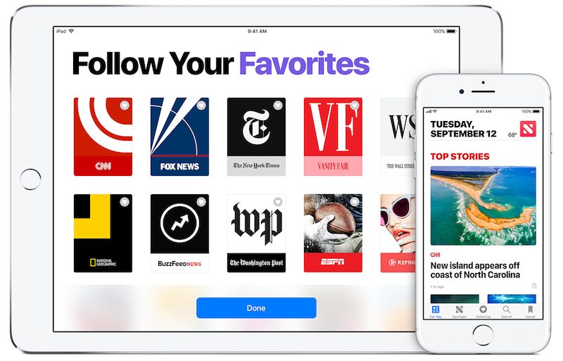 apple news ios 11