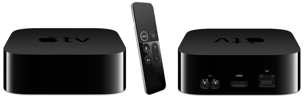 apple tv 4k siri remote front back