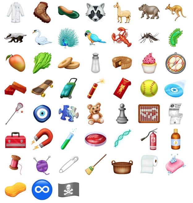 emoji 11 objects