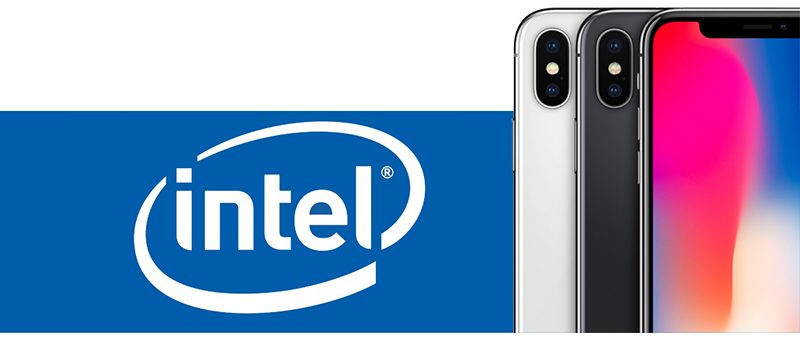 intel iphone x