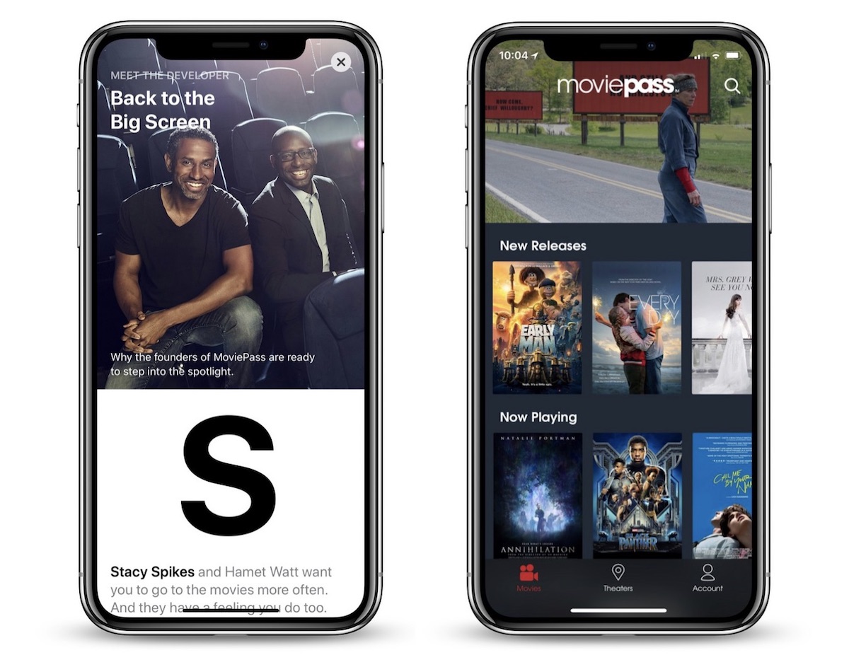 moviepass iphone x