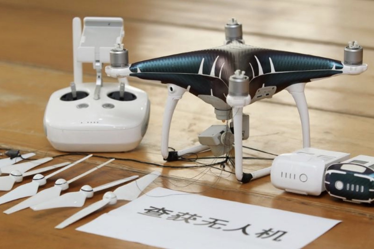 reuters iphone drone smuggling