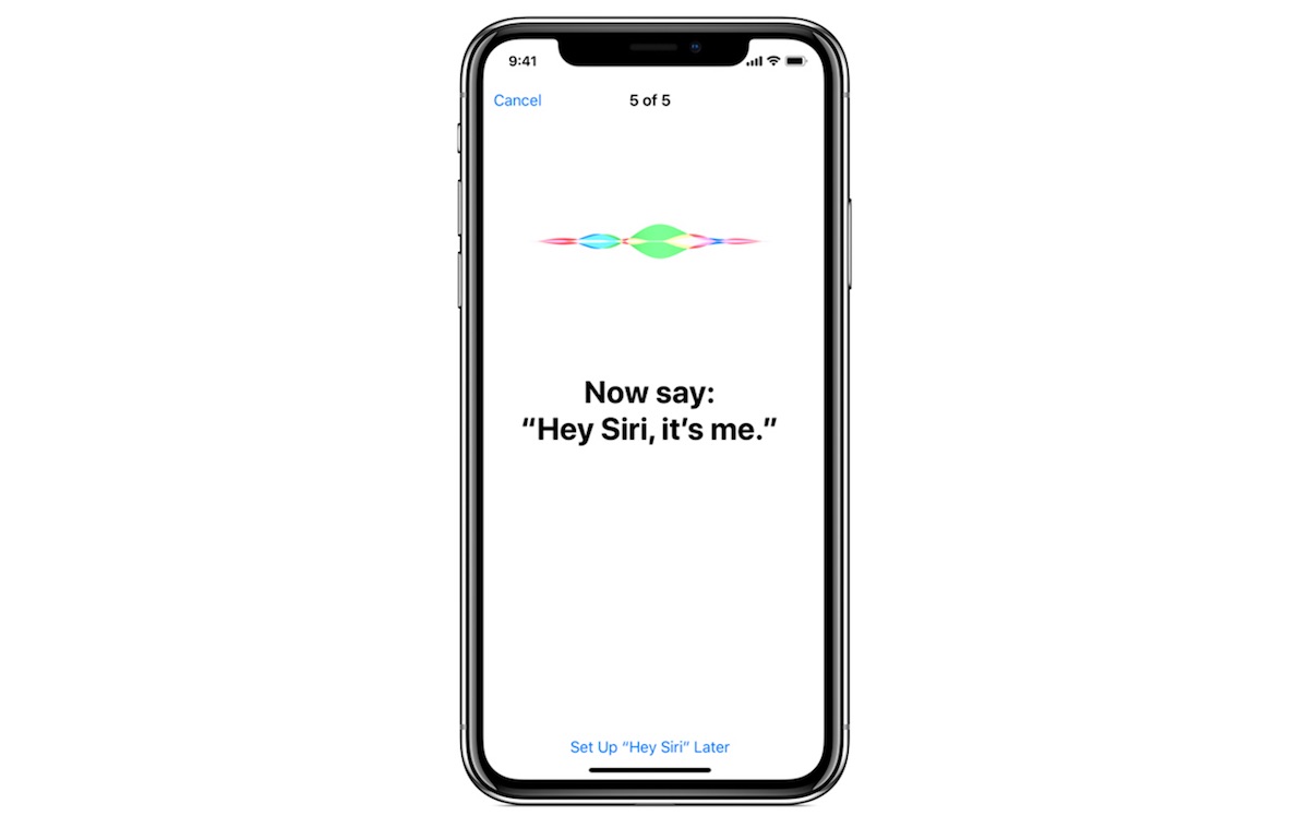 hey siri iphone x