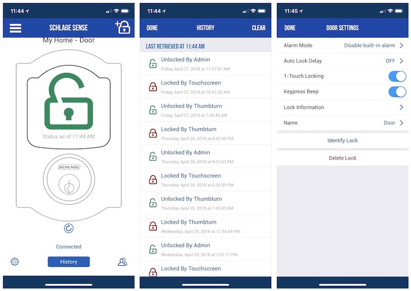 schlage sense app 4