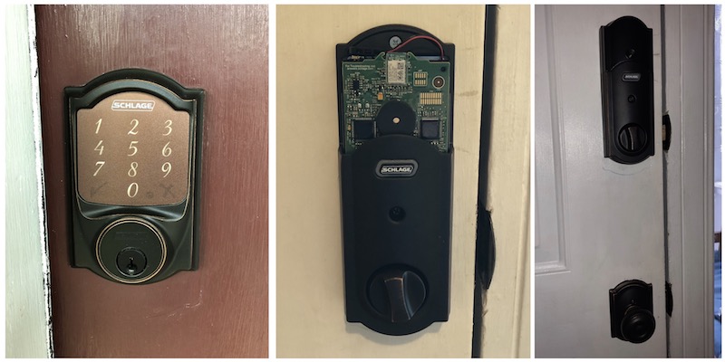 schlage sense install