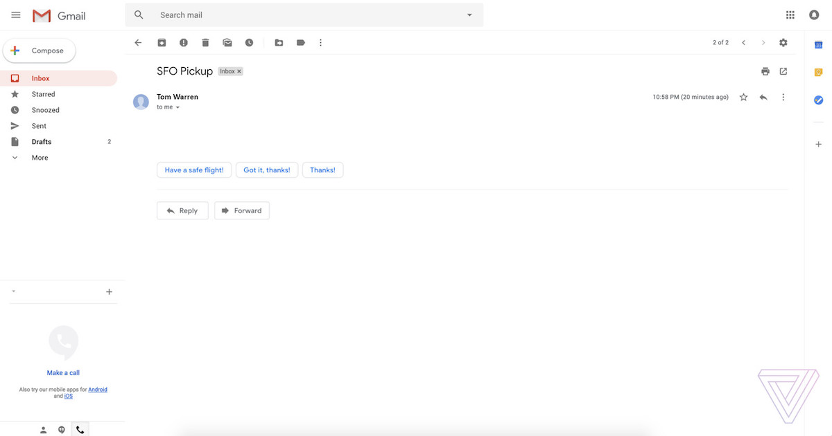 verge gmail web 2