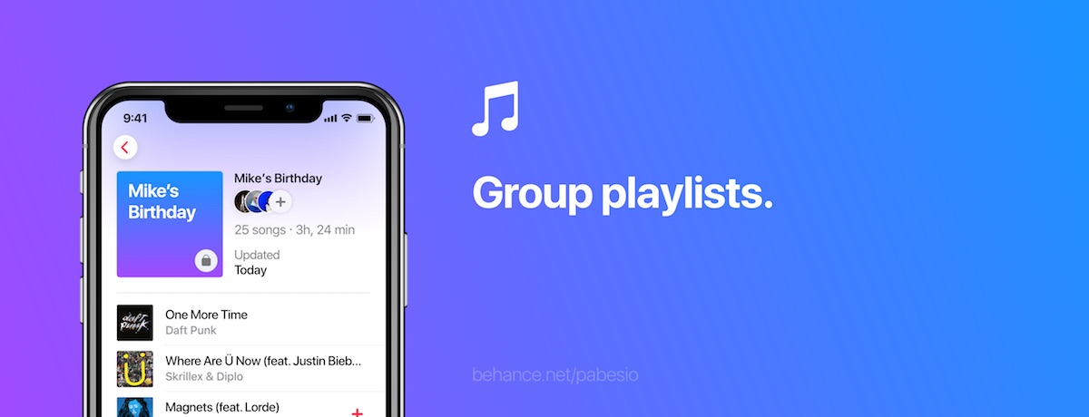 Pabasio apple music concept 4