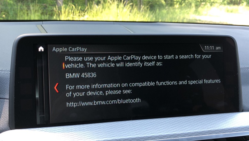 bmw carplay pair