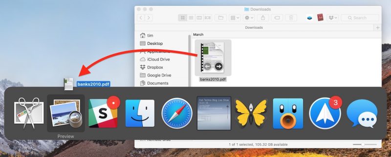 drag file mac app switcher