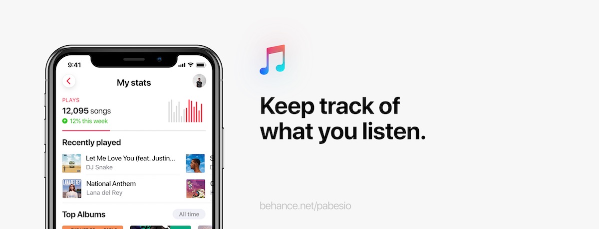 pabasio apple music concept 5