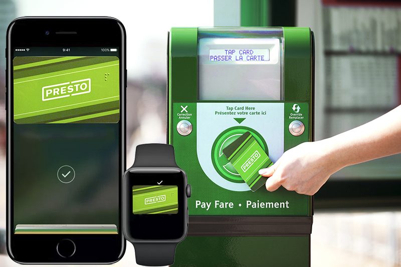 presto ttc apple pay