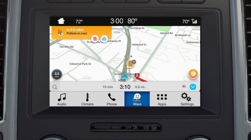 waze ford sync 3