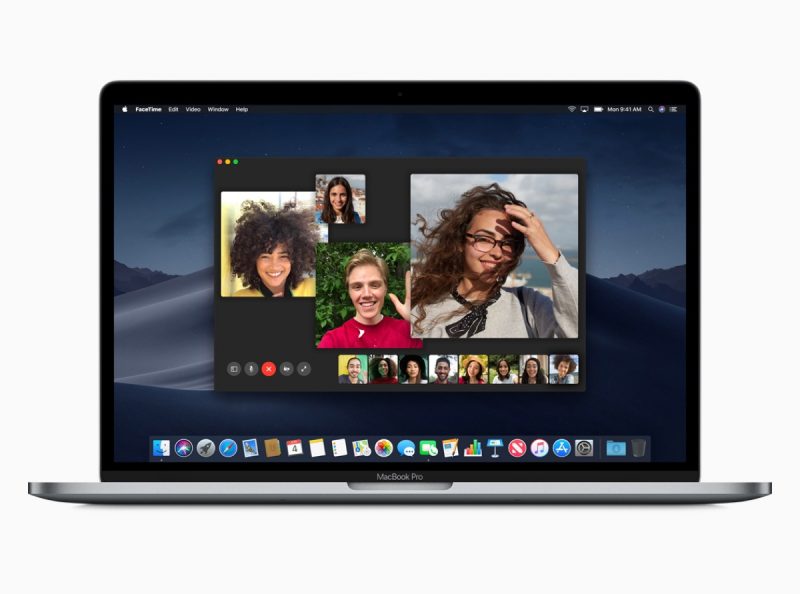 Macbook Pro macOS preview Facetime screen 06042018