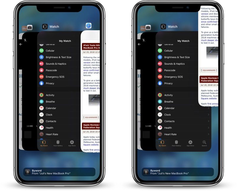 How to Close Apps on iPhone X, XR, XS, and 11 - MacRumors