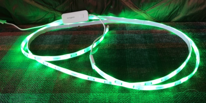 koogeek light strip on