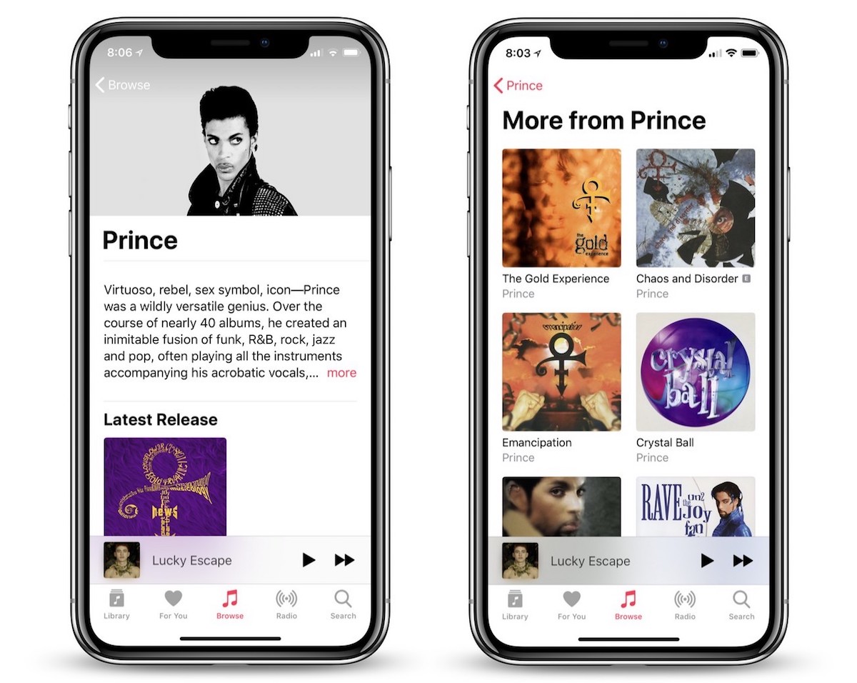 prince new albums apple music