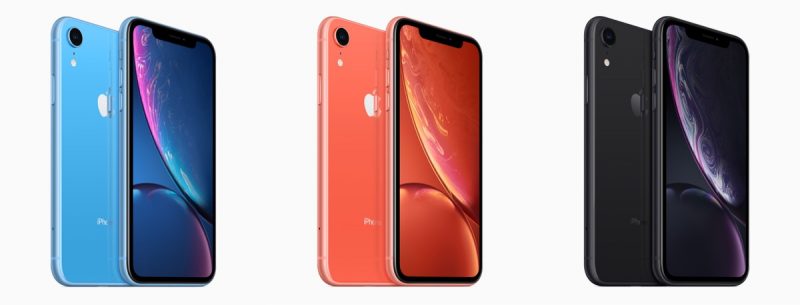 iPhone XR colors