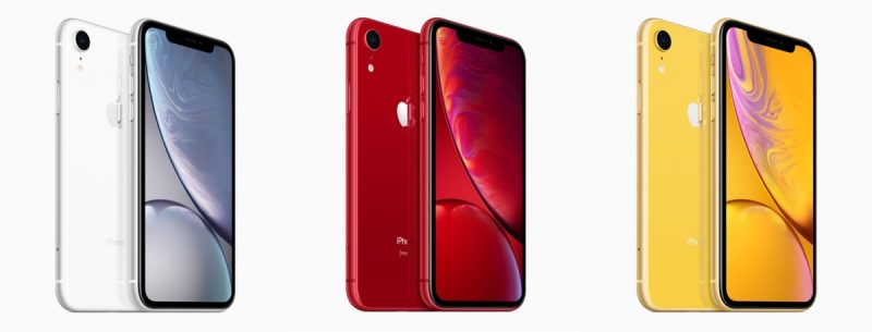 iPhone XR colors 2