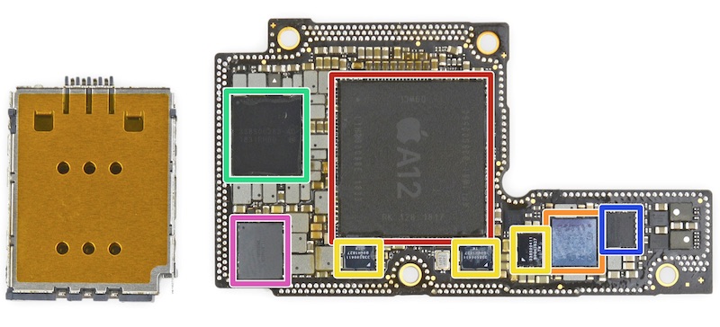 iphone xs logic board