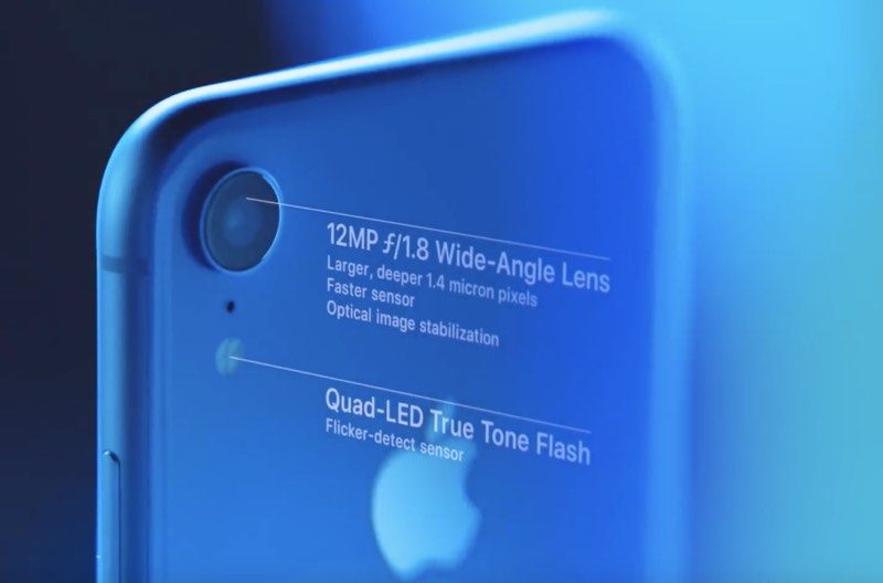 iphone 10 xr camera features