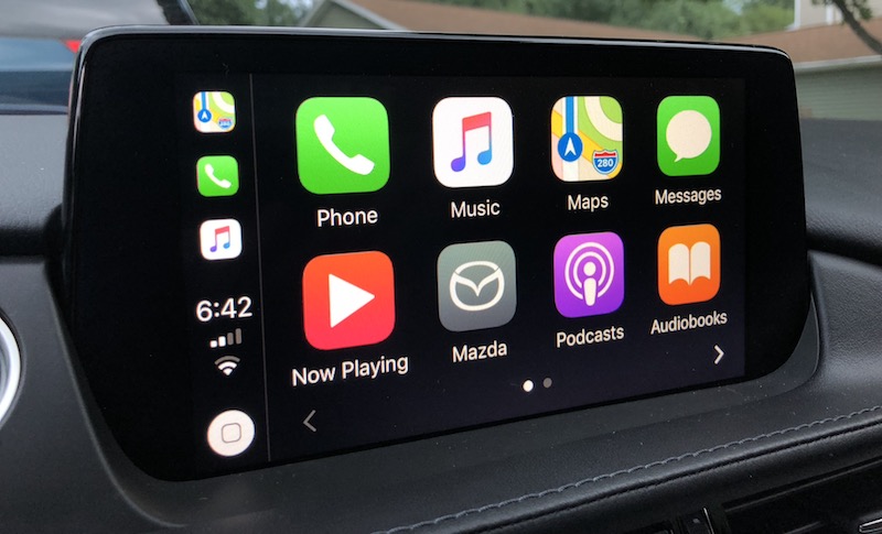 mazda carplay home screen