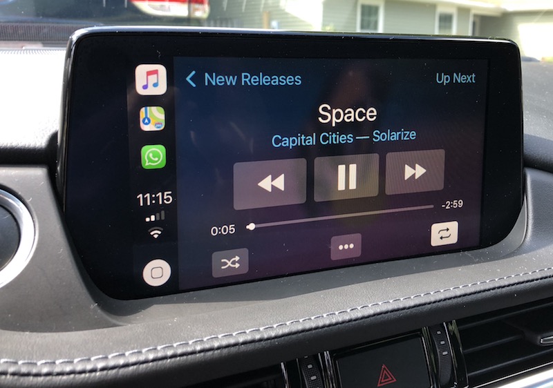 mazda carplay music