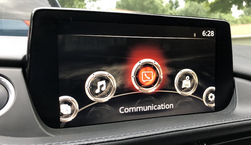 mazda connect home screen