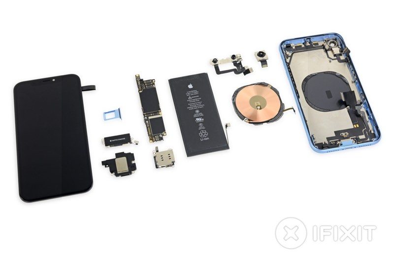 iphonexrcomponentsifixit