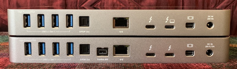 owc tb3 dock 2018 rear compare