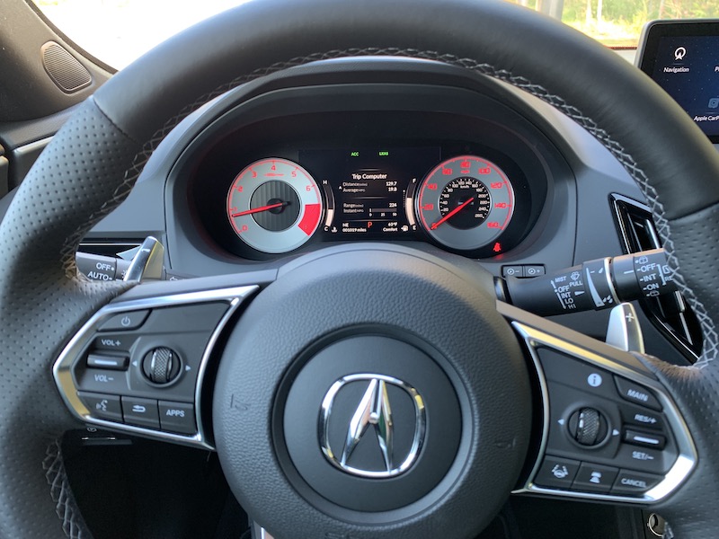 acura rdu wheel dash